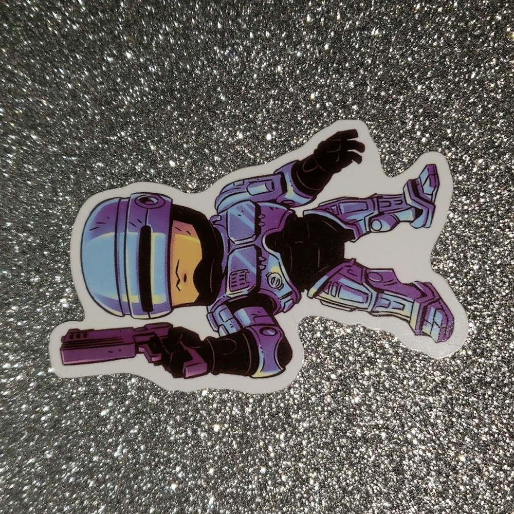 ROBOCOP waterproof sticker MOVIE